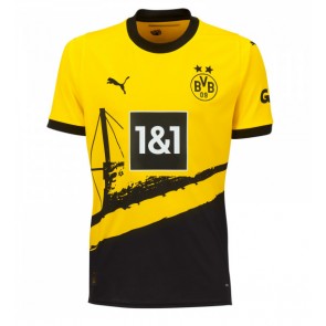 Borussia Dortmund kläder Kvinnor 2023-24 Hemmatröja Kortärmad